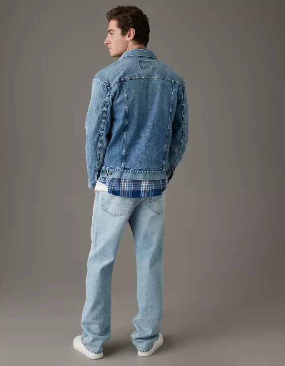 AE Denim Trucker Jacket - Image 3