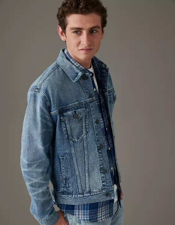 AE Denim Trucker Jacket - Image 2
