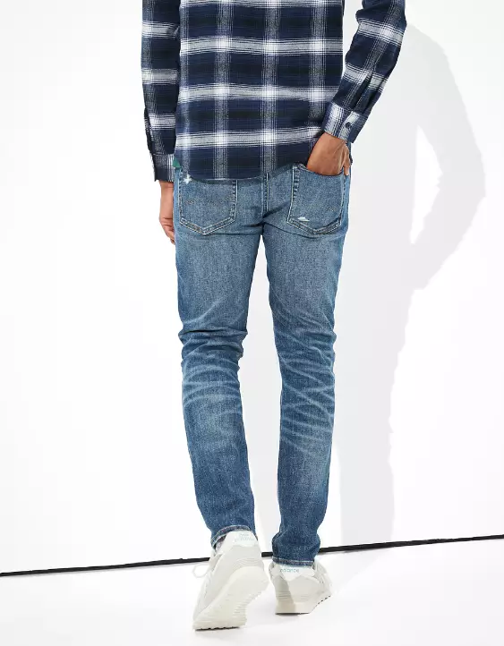 AE AirFlex+ Temp Tech Patched Athletic Skinny Jean - Image 2