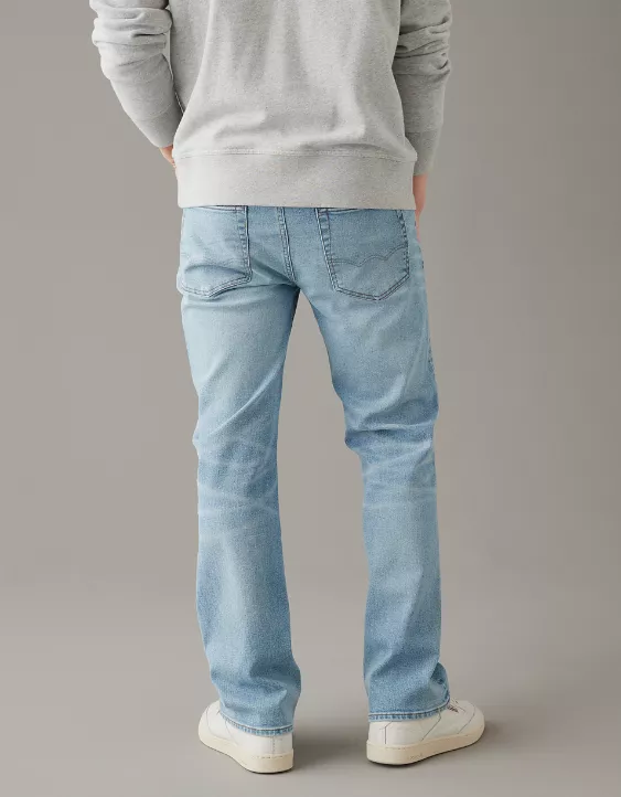 AE AirFlex+ Ultrasoft Distressed Original Bootcut Jean - Image 3