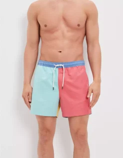 AE 5.5" Colorblock Swim Trunk