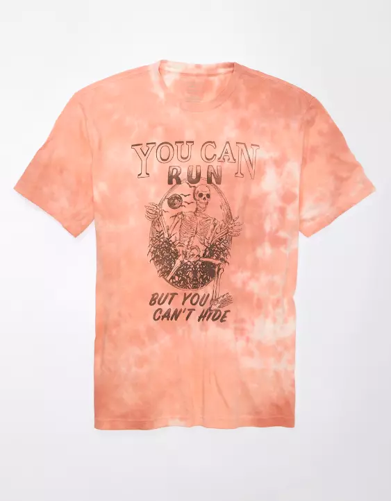 AE Super Soft Tie-Dye Halloween T-Shirt - Image 3