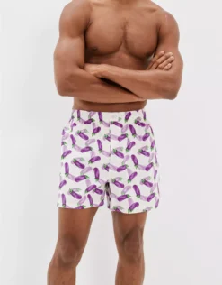 AEO Eggplants Stretch Boxer Short
