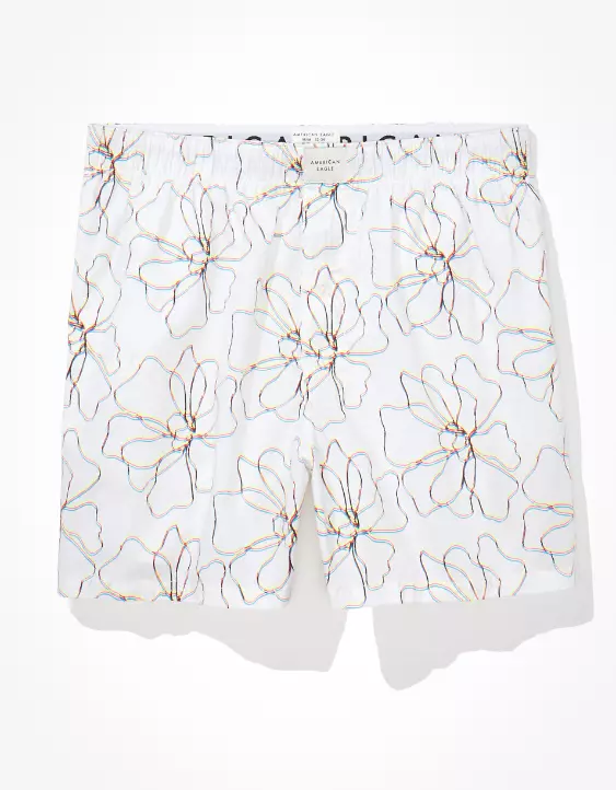AEO Floral Sketch Stretch Boxer Short - Image 3
