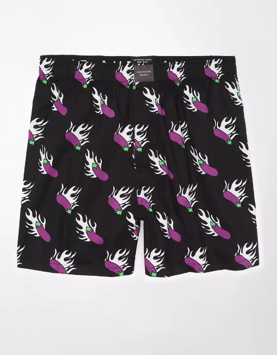 AEO Eggplant Stretch Boxer Short - Image 3