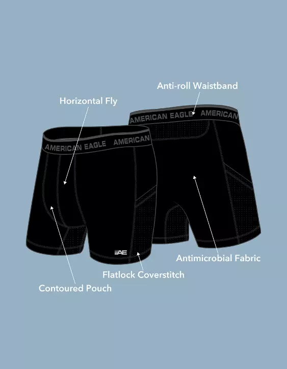 AEO 6" Active Flex Boxer Brief - Image 3