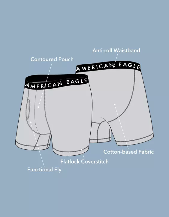 AEO Pizza Costume 6" Classic Boxer Brief - Image 3