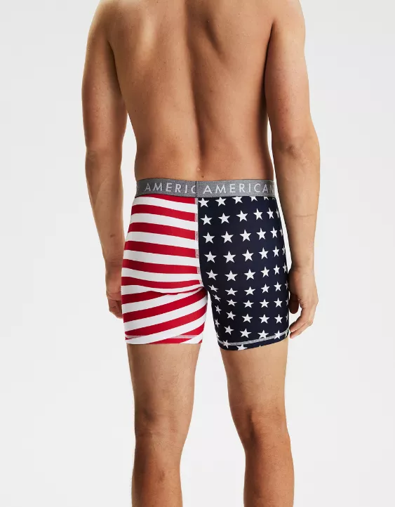AEO Stars + Stripes 6" Boxer Brief - Image 2