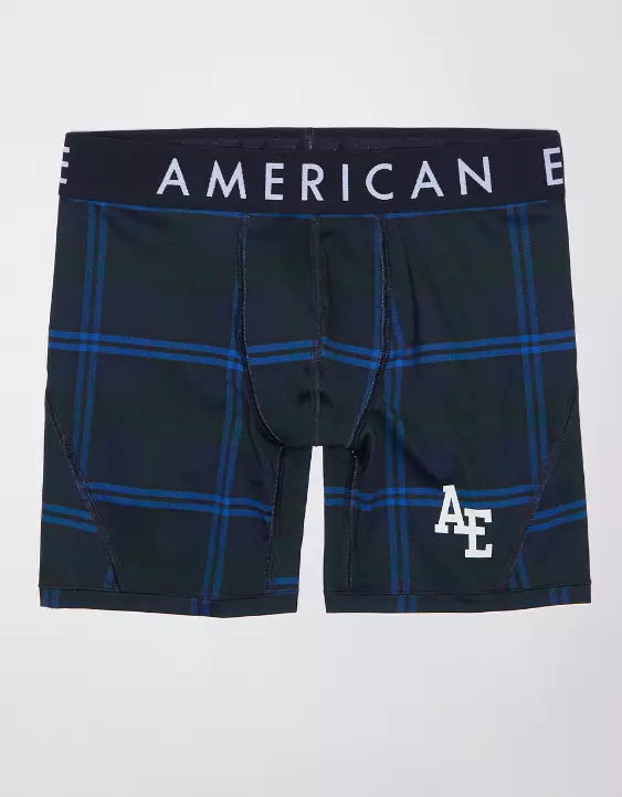 AEO Plaid 6" Flex Boxer Brief - Image 3