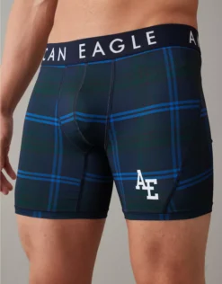 AEO Plaid 6" Flex Boxer Brief