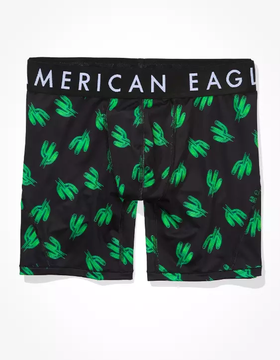 AEO Neon Cacti 6" Flex Boxer Brief - Image 3