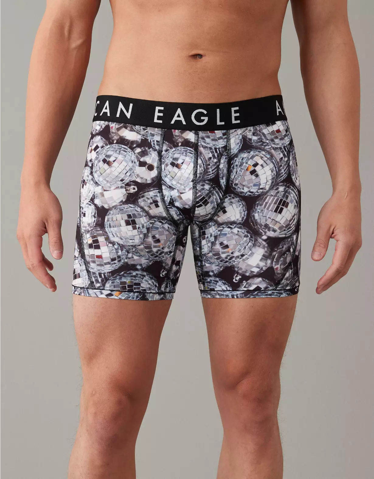 AEO Disco Ball 6" Flex Boxer Brief