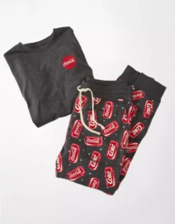 AE Coca Cola Fleece PJ Set