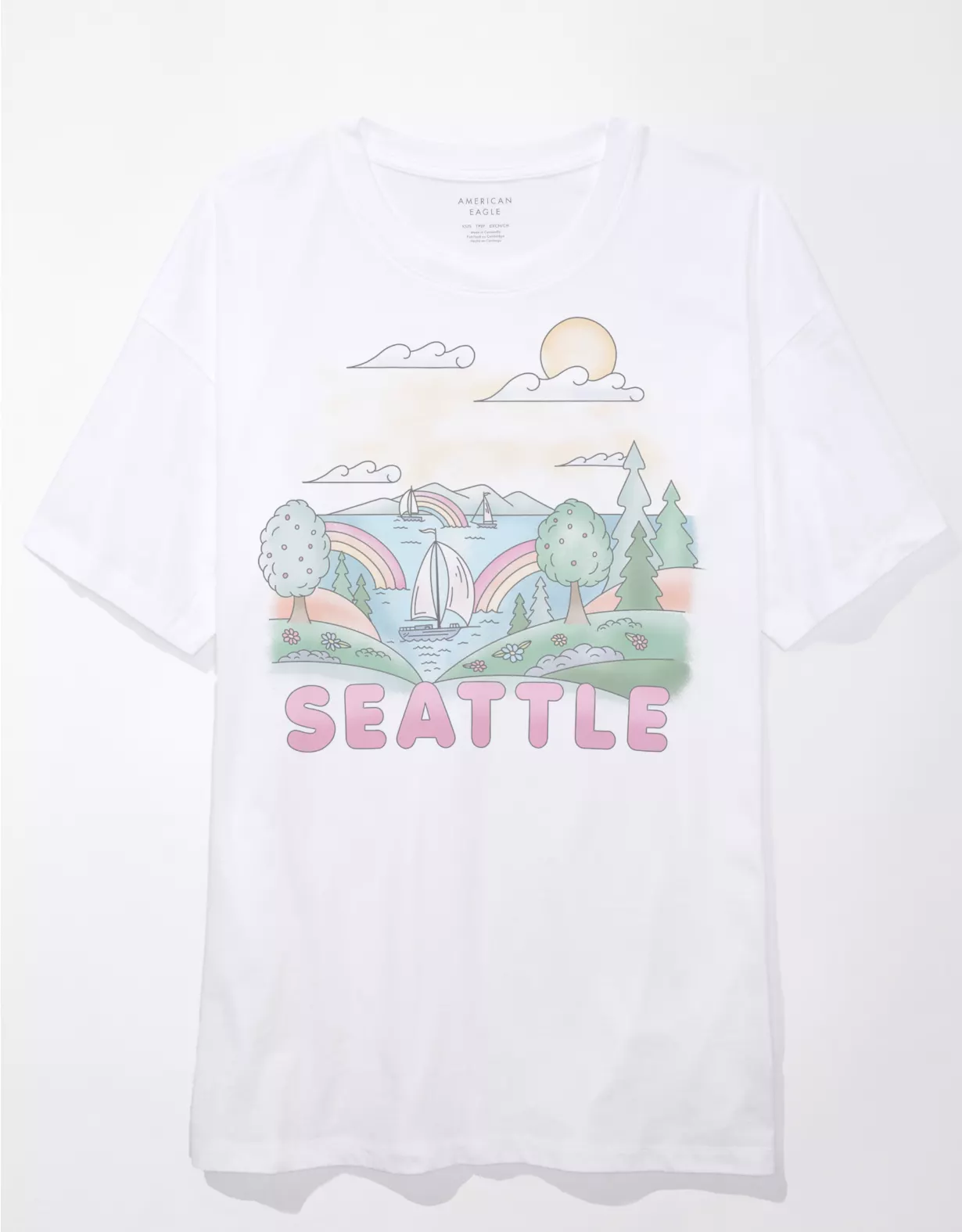 AE Oversized Graphic Tee