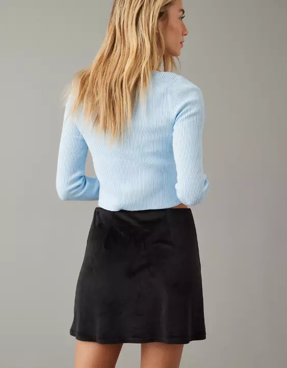 AE It Knit Velvet Skort - Image 2