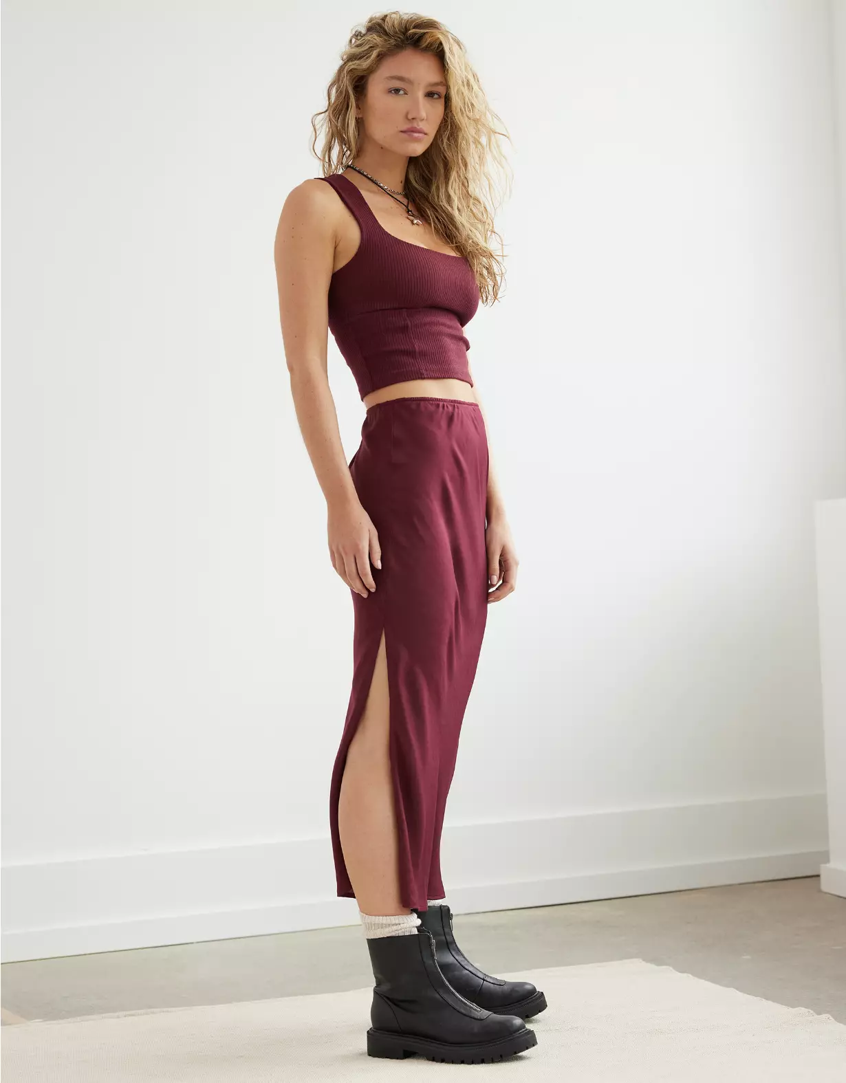 AE X The Ziegler Sisters Midi Skirt