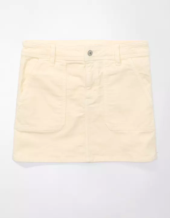 AE High-Waisted Corduroy Mini Skirt - Image 3
