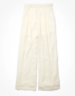 AE High-Waisted Pull-On Wide Leg Pant
