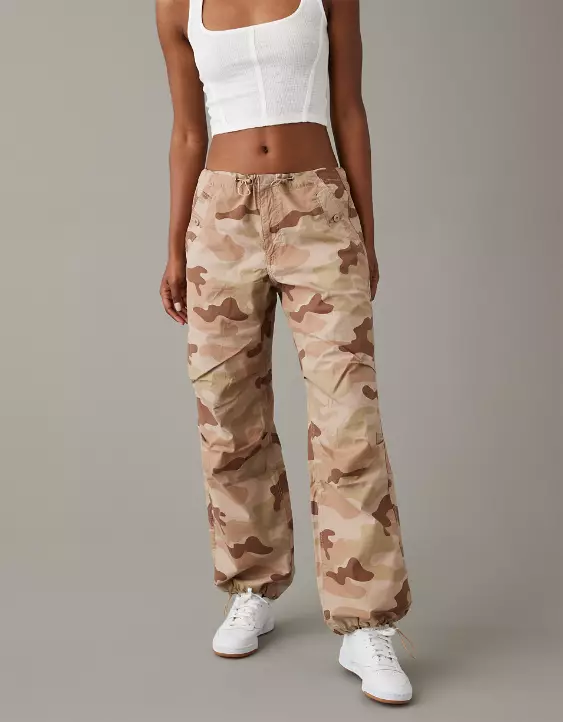 AE Snappy Stretch High-Waisted Parachute Pant - Image 2