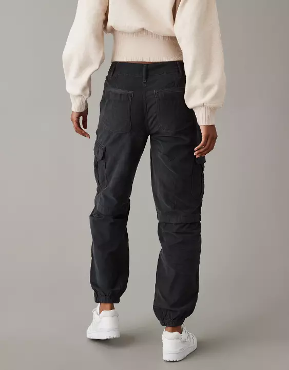 AE Super High-Waisted Baggy Corduroy Cargo Jogger - Image 2