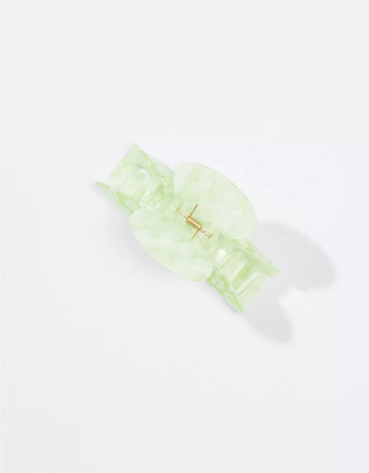 AEO Green Flower Claw Clip - Image 2