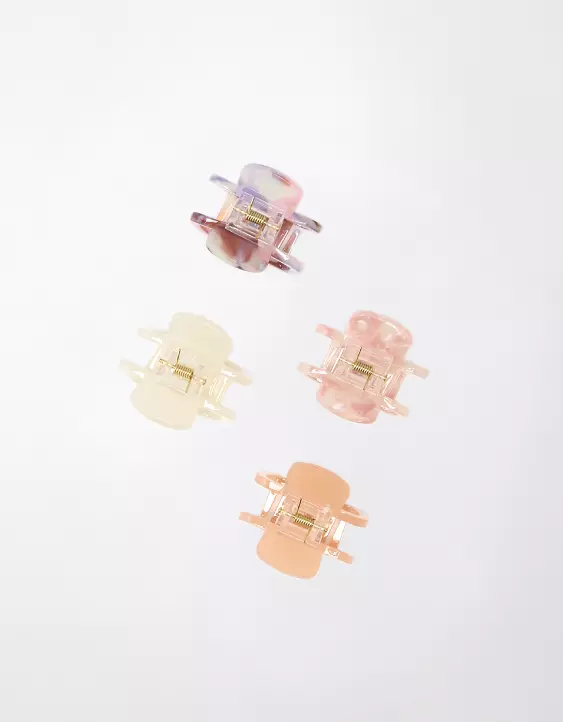 AE Lavender & Purple Claw Clip 4-Pack - Image 3