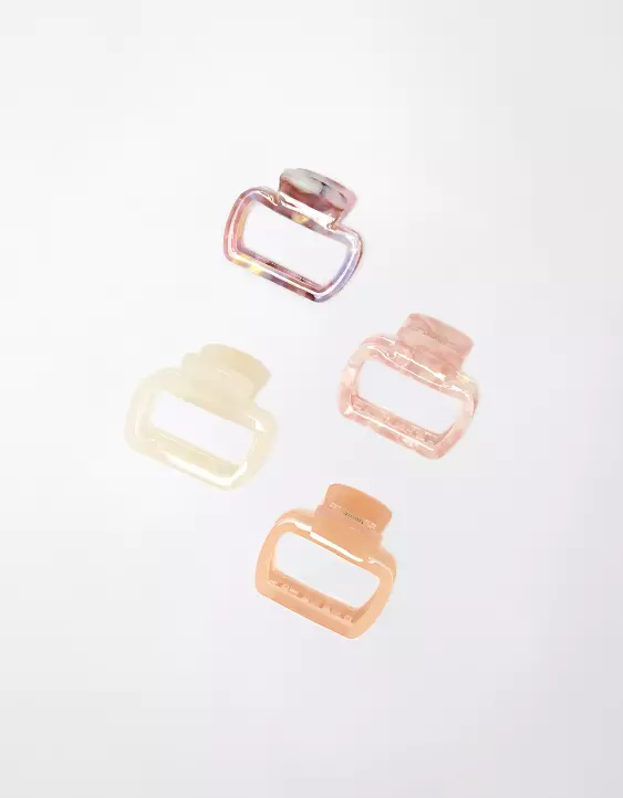 AE Lavender & Purple Claw Clip 4-Pack - Image 2