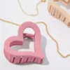AEO Matte Heart Claw Clip