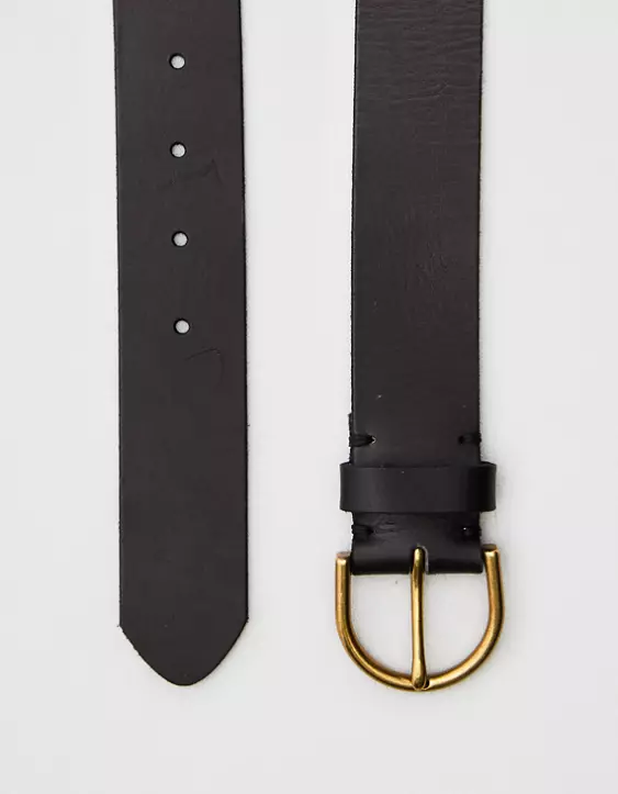 AEO High-Waisted Leather Belt - Image 3