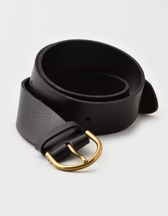 AEO High-Waisted Leather Belt - Image 2