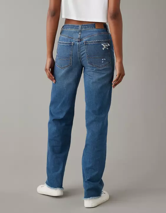 AE Low-Rise Baggy Straight Jean - Image 2