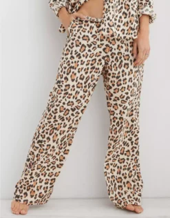 Aerie Leopard Skater Pajama Pant