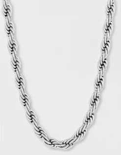 West Coast Jewelry Stainless Steel Spiga Chain Necklace
