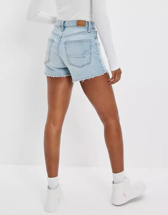 AE Strigid Denim Highest Waist '90s Boyfriend Short - Image 2