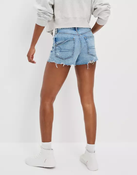 AE Dreamy Drape Denim '90s Boyfriend Short - Image 2