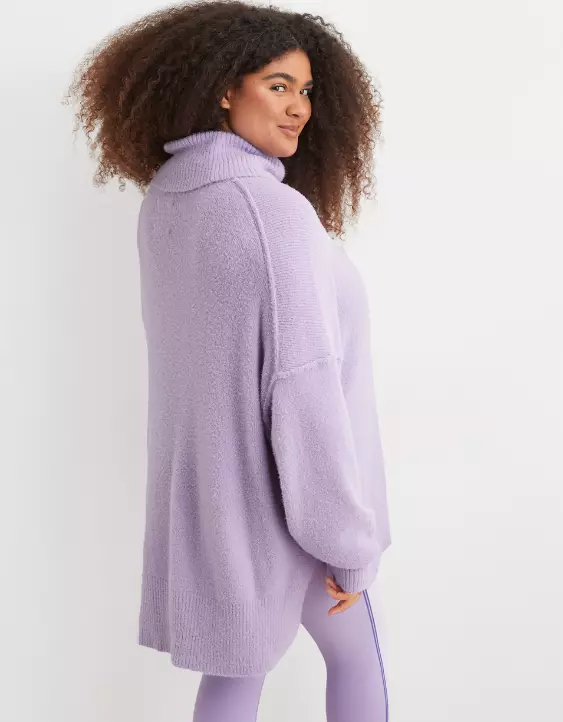 Aerie Buttercream Turtleneck Sweater - Image 2