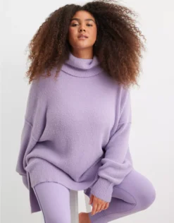 Aerie Buttercream Turtleneck Sweater