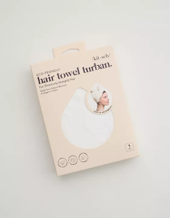 Aerie Kitsch Eco Friendly Hair Towel - Image 2