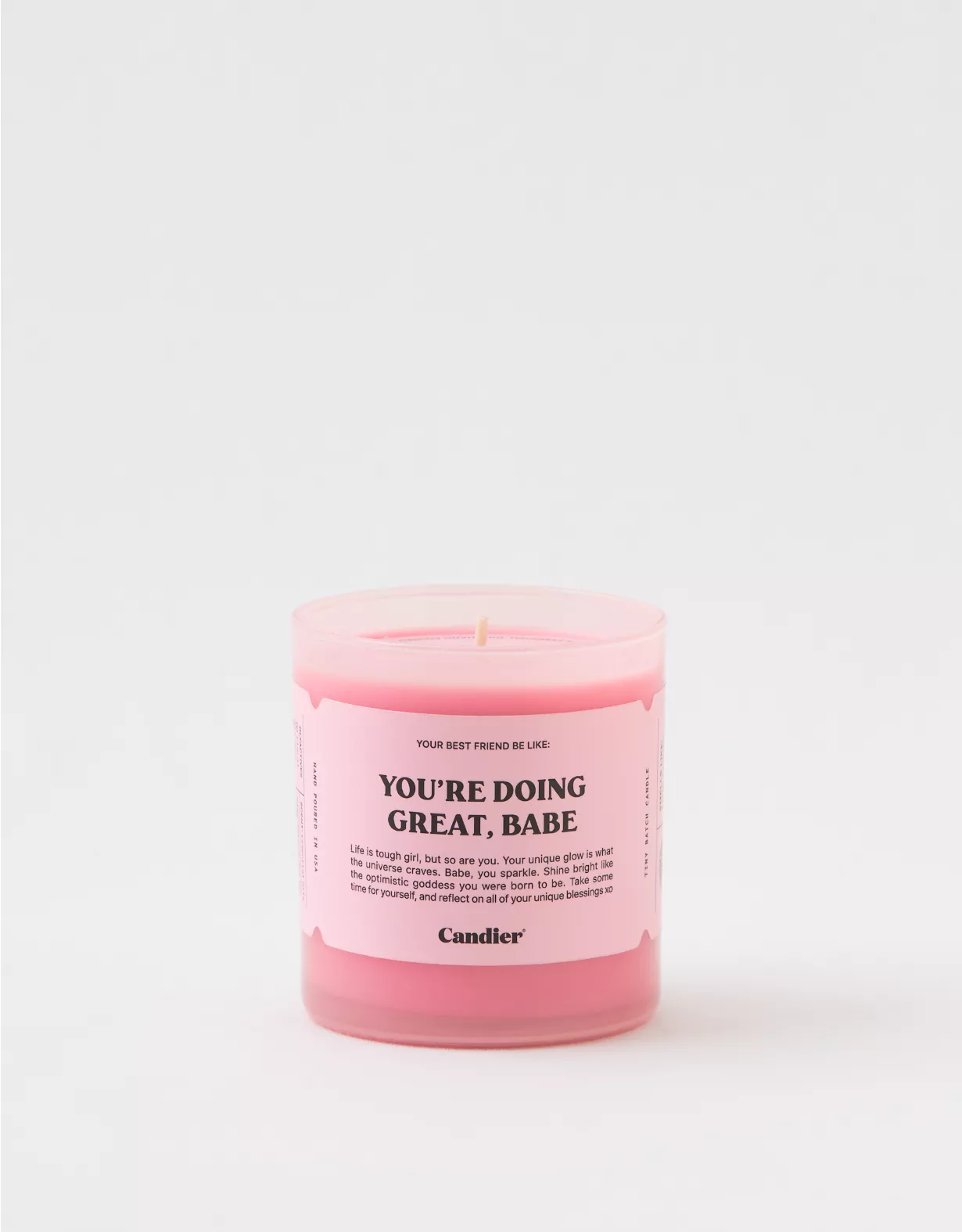 Aerie Candier You're Doing Great Babe Candle