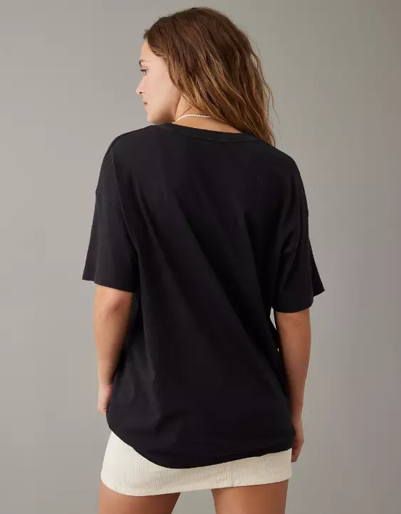 AE Oversized Beetlejuice Graphic Tee - Image 2