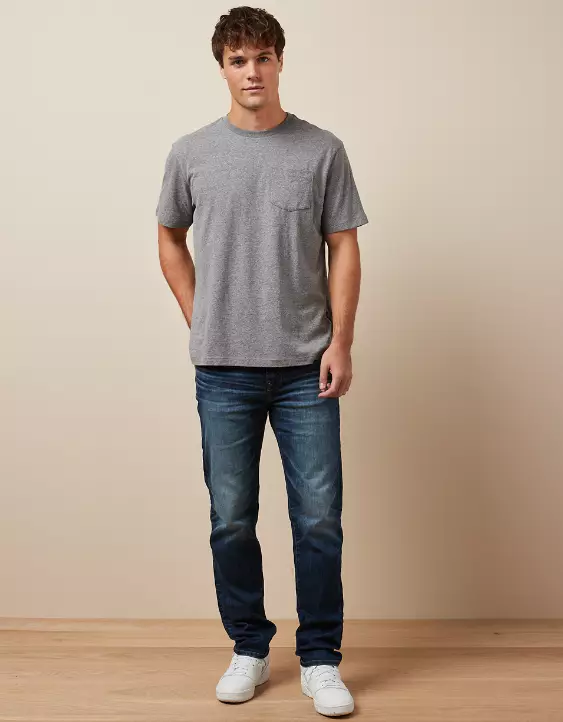 AE AirFlex+ Temp Tech Athletic Straight Jean - Image 2