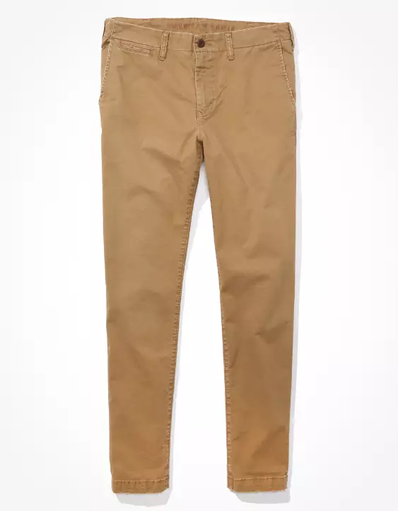 AE Flex Athletic Skinny Lived-In Khaki Pant - Image 3