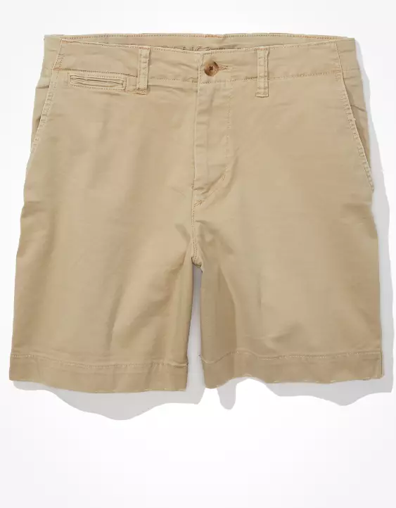 AE Flex 7" Lived-In Khaki Short - Image 3