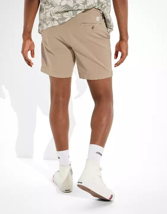 AE Flex 7" Lived-In Khaki Short - Image 2