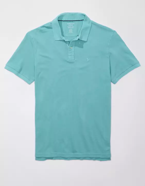 AE Super Soft Legend Pique Polo Shirt - Image 3