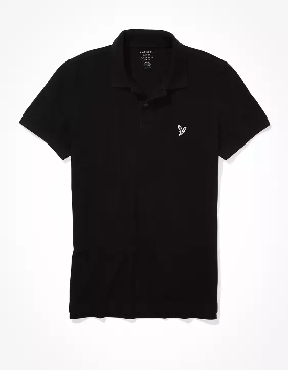 AE Super Soft Legend Slim Fit Pique Polo Shirt - Image 3