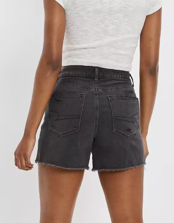 AE Denim Highest Waist Baggy Short - Image 2