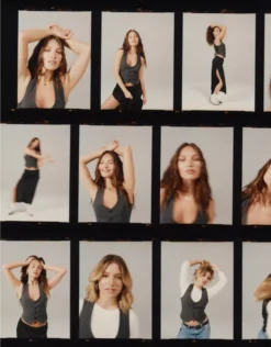 AE X The Ziegler Sisters Crop Vest