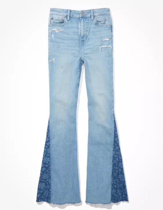 AE Ne(x)t Level Super High-Waisted Flare Jean - Image 3