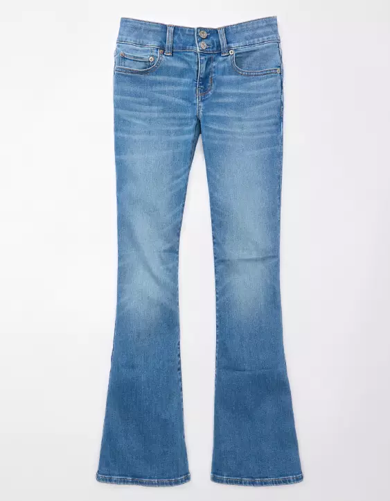 AE Next Level Super Low-Rise Flare Jean - Image 3